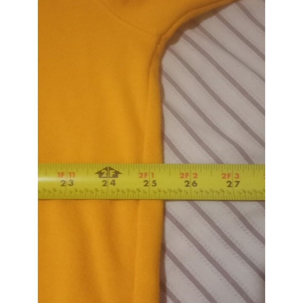 Men's LSU Tigers Stadium Athletics Pullover Hoodie Adult XL Yellow Embroidered - Picture 8 of 9